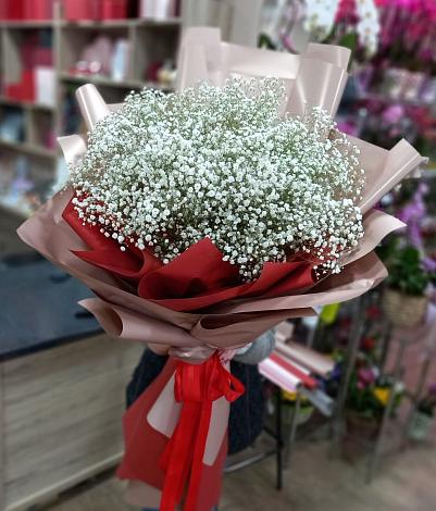 Букет цветов из: Гипсофила в Пестравка