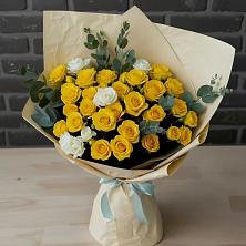 Букет цветов из:  Розы в Пестравка