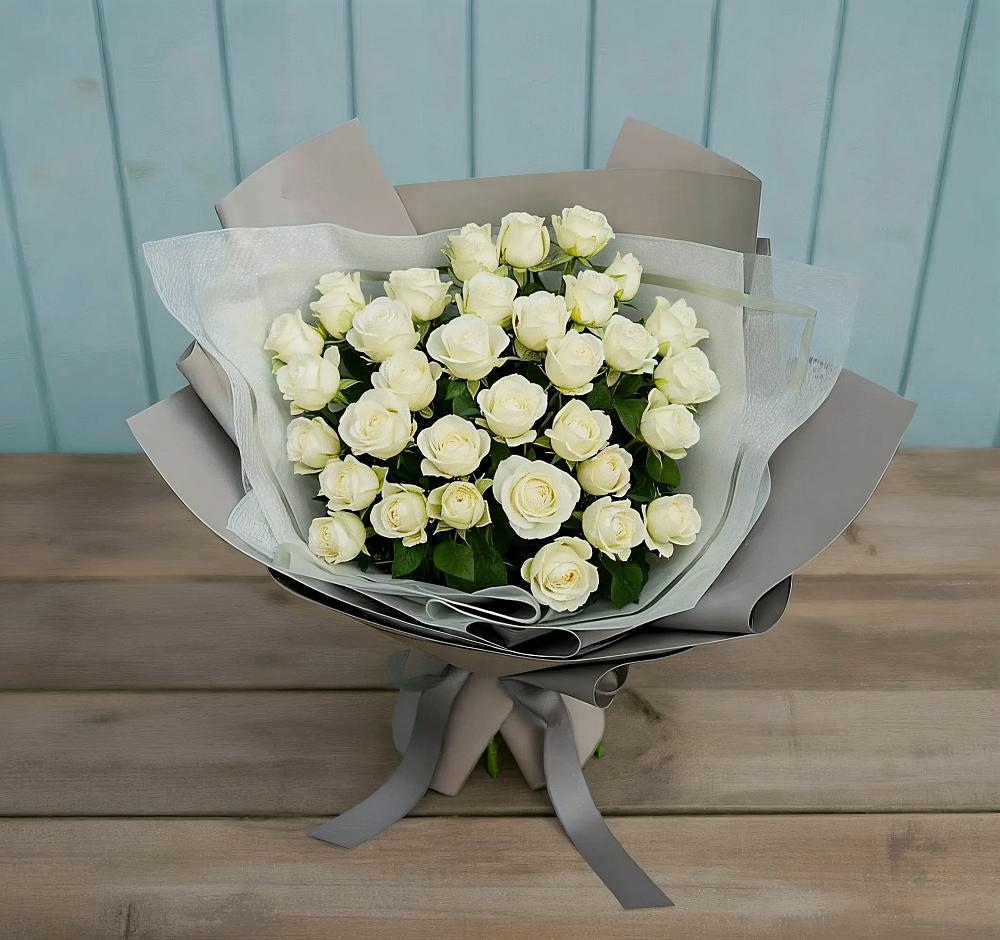 Букет Белоснежная нежность в Пестравка