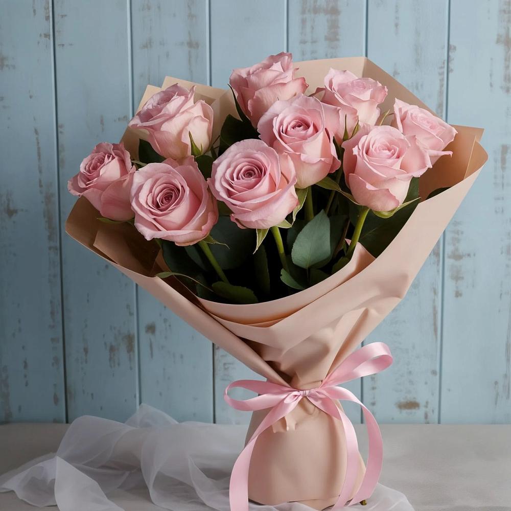 Букет цветов из: Розы в Пестравка