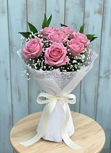Букет цветов из:  Розы #REPLACE_PRED# Пестравка