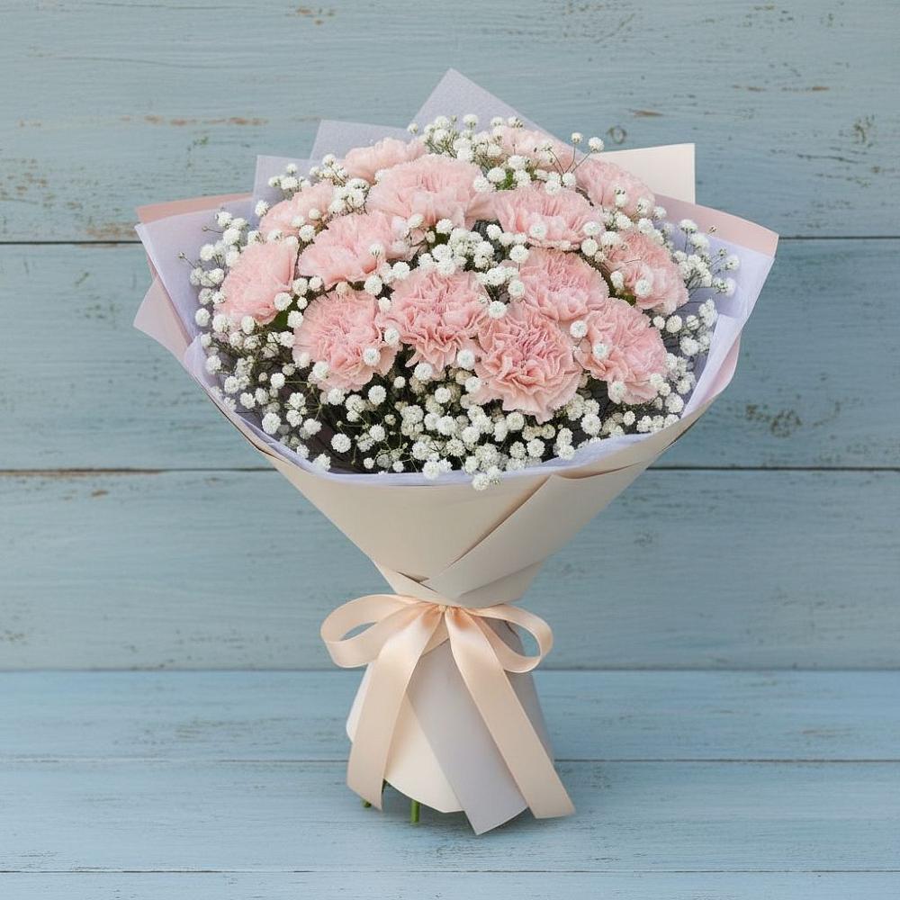 Букет цветов из: Гвоздики в Пестравка