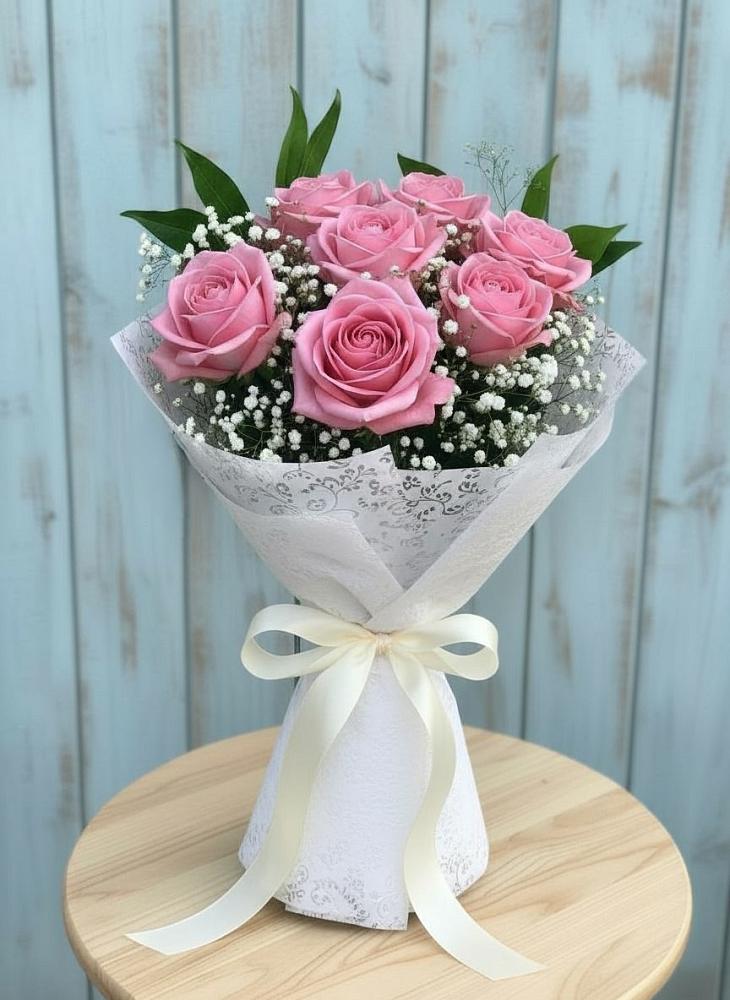 Букет цветов из: Розы в Пестравка