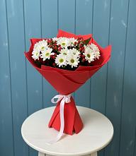 Букет цветов из:  Хризантемы #REPLACE_PRED# Пестравка