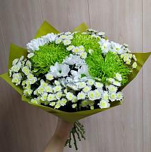 Букет цветов из:  Хризантемы #REPLACE_PRED# Пестравка