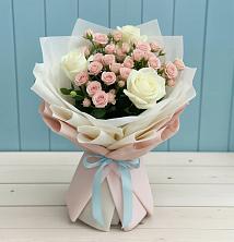 Букет цветов из:  Розы в Пестравка