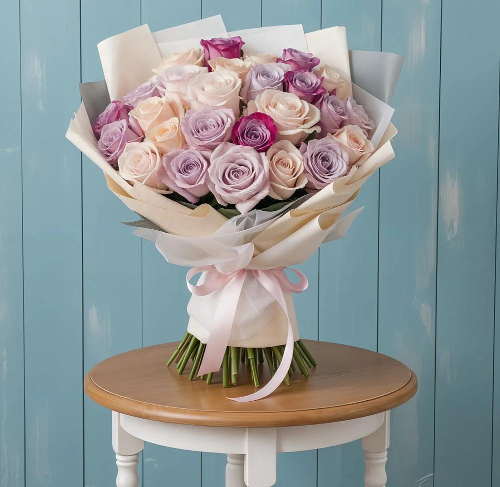 Букет цветов из: Розы в Пестравка