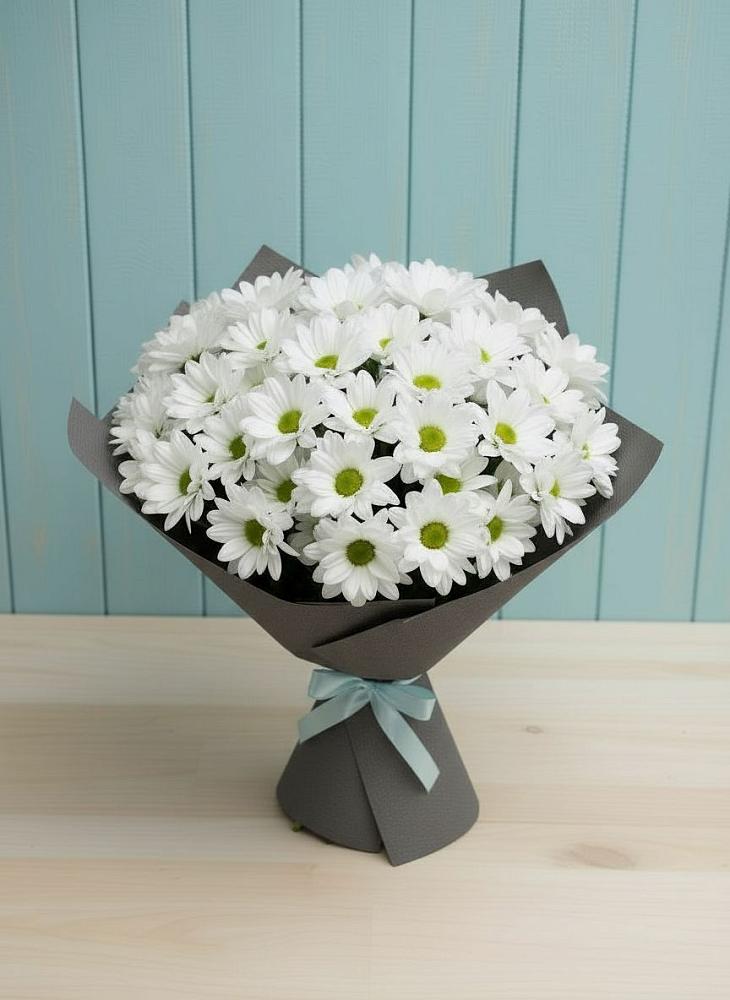 Букет цветов из: Хризантемы в Пестравка