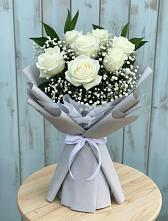 Букет цветов из:  Розы в Пестравка