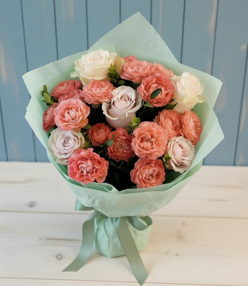 Букет цветов из: Розы в Пестравка