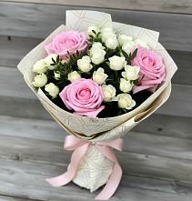 Букет цветов из:  Розы в Пестравка