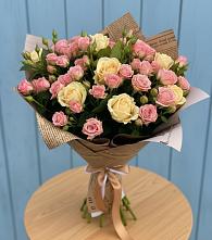 Букет цветов из:  Розы в Пестравка