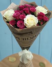 Букет цветов из:  Розы в Пестравка