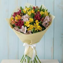 Букет цветов из:  Альстромерии в Пестравка
