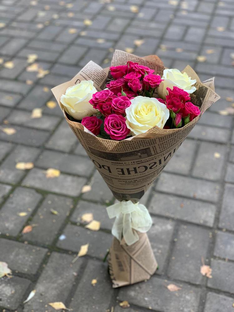 Букет цветов из: Розы в Пестравка