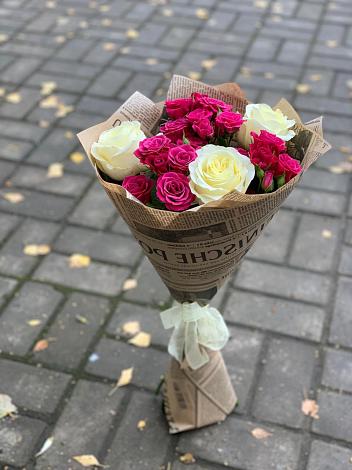 Букет цветов из: Розы в Пестравка
