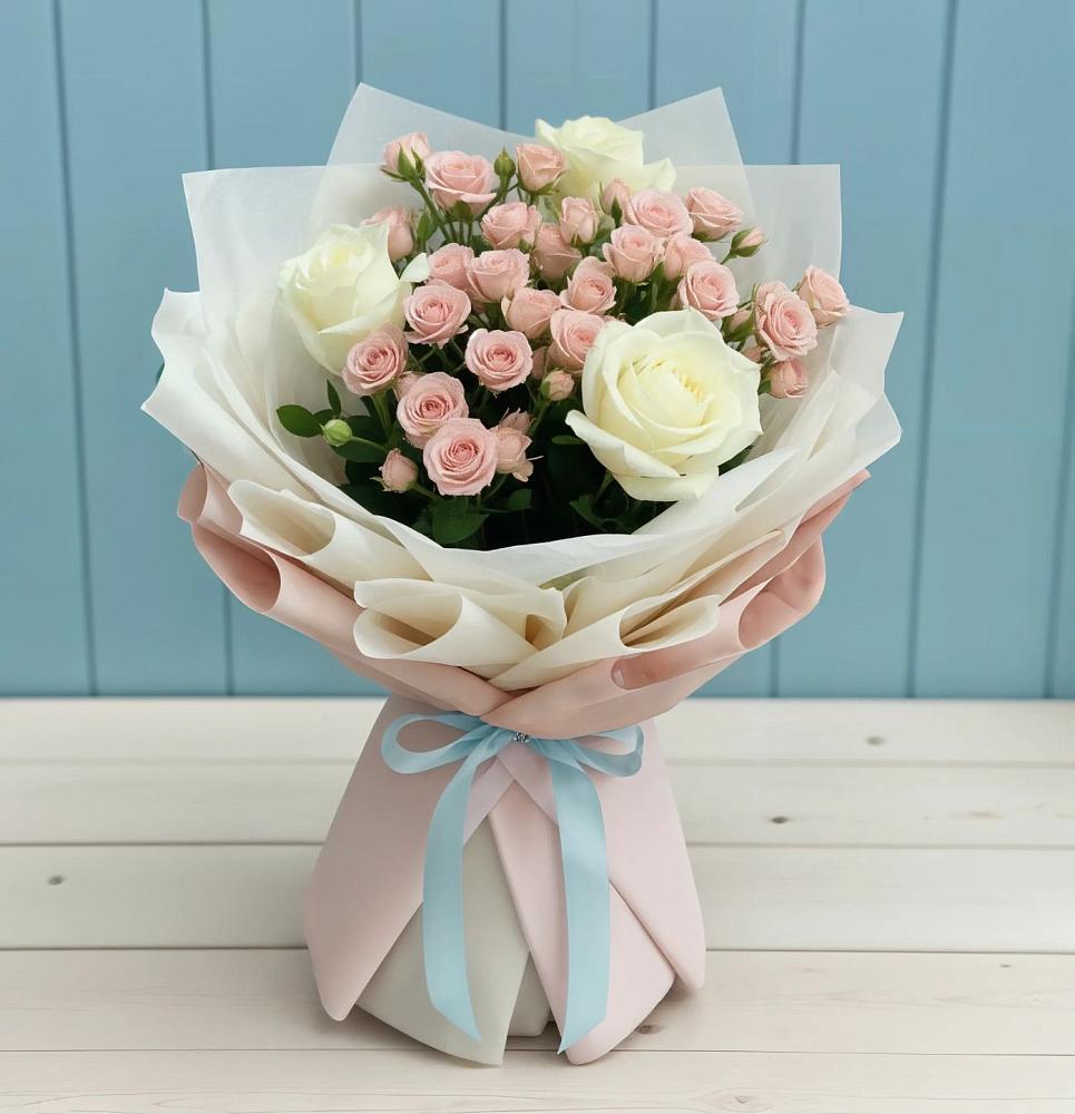 Букет цветов из: Розы в Пестравка