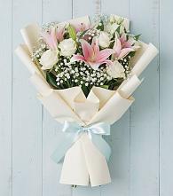 Букет цветов из:  Лилии в Пестравка