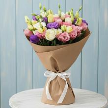 Букет цветов из:  Лизиантусы в Пестравка