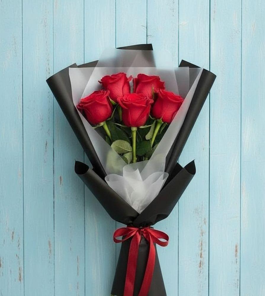 Букет цветов из: Розы в Пестравка